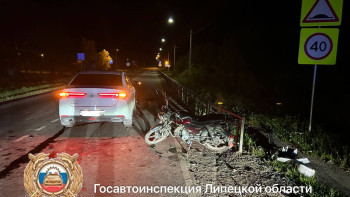 Несовершеннолетний водитель стал причиной смертельного ДТП в Липецкой области