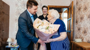 Ветеран Великой Отечественной войны Маргарита Чернокалова отметила 100-летний юбилей