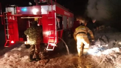 Жилой дом и почтовое отделение отстояли пожарные в Данковском районе 