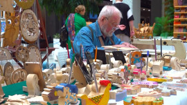 Благотворительная ярмарка «Пасхальная мозаика» представила авторские работы липецких ремесленников