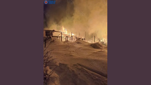 Больше 6 часов тушили пожар в Липецкой области