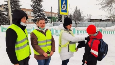 Родительские патрули агитируют за дорожную безопасность на липецких дорогах