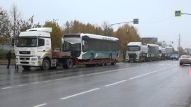 В Липецк привезли новые электробусы