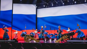 Казаки России отметили свое 35-летие концертом в Кремле