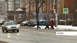 Мужчина в Липецке попал под машину на переходе