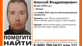 В Липецке ищут Алексея Паничкина