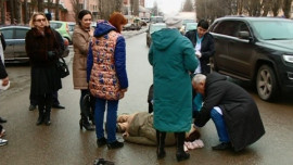 На проспекте Победы сбили мужчину