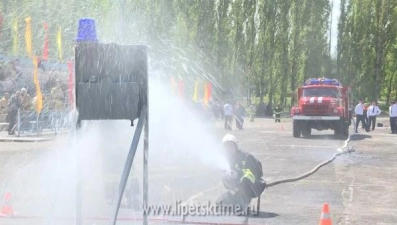 В Липецке выбрали лучшую добровольную пожарную бригаду