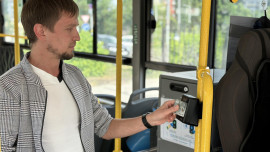  В Липецкой области запустили новую систему оплаты в автобусах