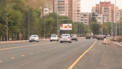 Автобусы по проспекту Победы поедут в ноябре (видео)