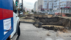 11 улиц Липецка попали под отключение воды из-за повреждения водопровода на Катукова