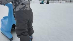 В Липецке из-за сильных морозов временно прекратил работать каток «Сокол»