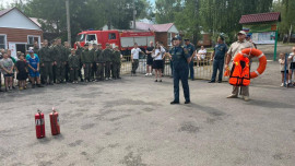  В «Белой берёзке» детям напомнили о безопасности летом