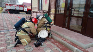 Пожарные из Липецкой области провели тактические учения