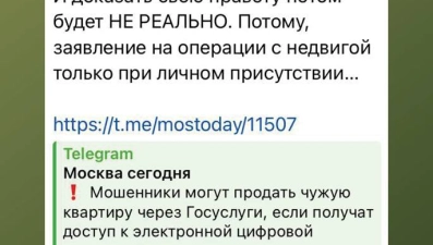 Фейк: Мошенники научились покупать и продавать квартиры россиян на «Госуслугах»