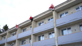 Десант Дедов Морозов высадился в липецком санатории «Мечта»