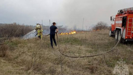 За прошедшие сутки в Липецкой области трава горела 48 раз