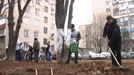 В регионе завершается весеннее благоустройство территорий