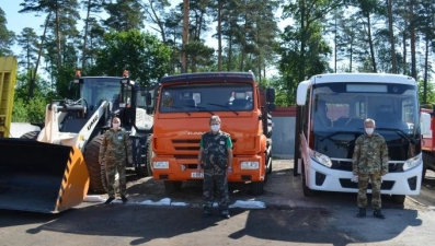 В лесхозах обновляют автопарк лесопожарной техники