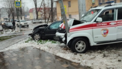 В жёстком столкновении на Гагарина в Липецке обошлось без пострадавших