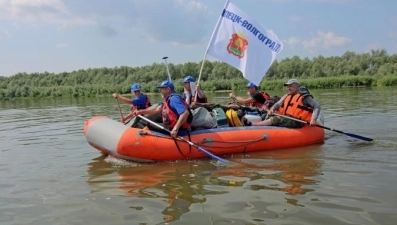 Участникам водного похода "Липецк-Волгоград" осталось преодолеть 230 км