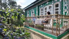 Лебедянец восстанавливает старинные балконы города